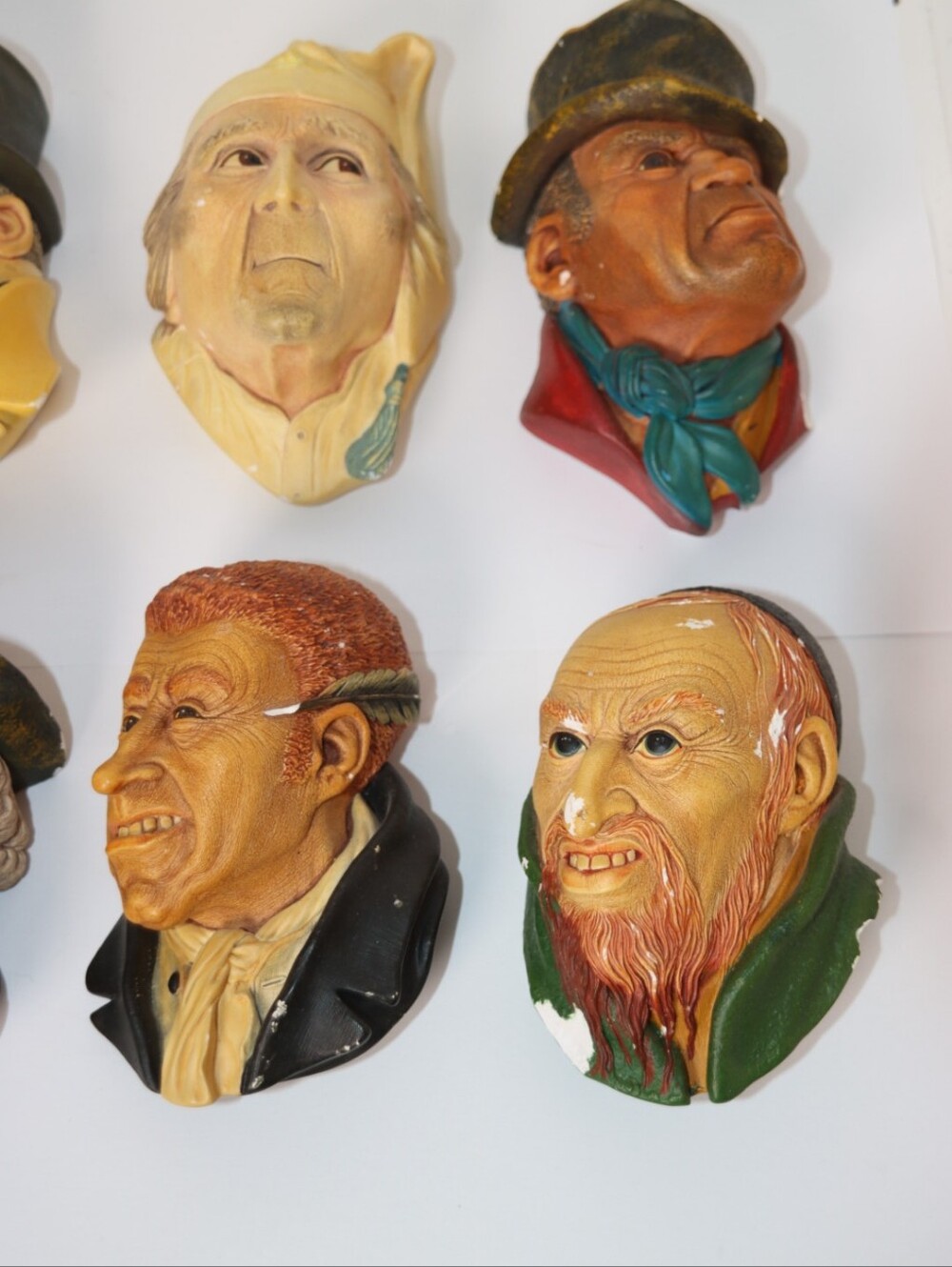 Bossons Chalkware Congleton England Head Collection - Picture 4 of 6